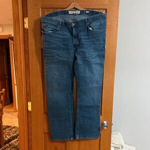 Ariat Men's Dark Blue Relaxed Bootcut Jeans